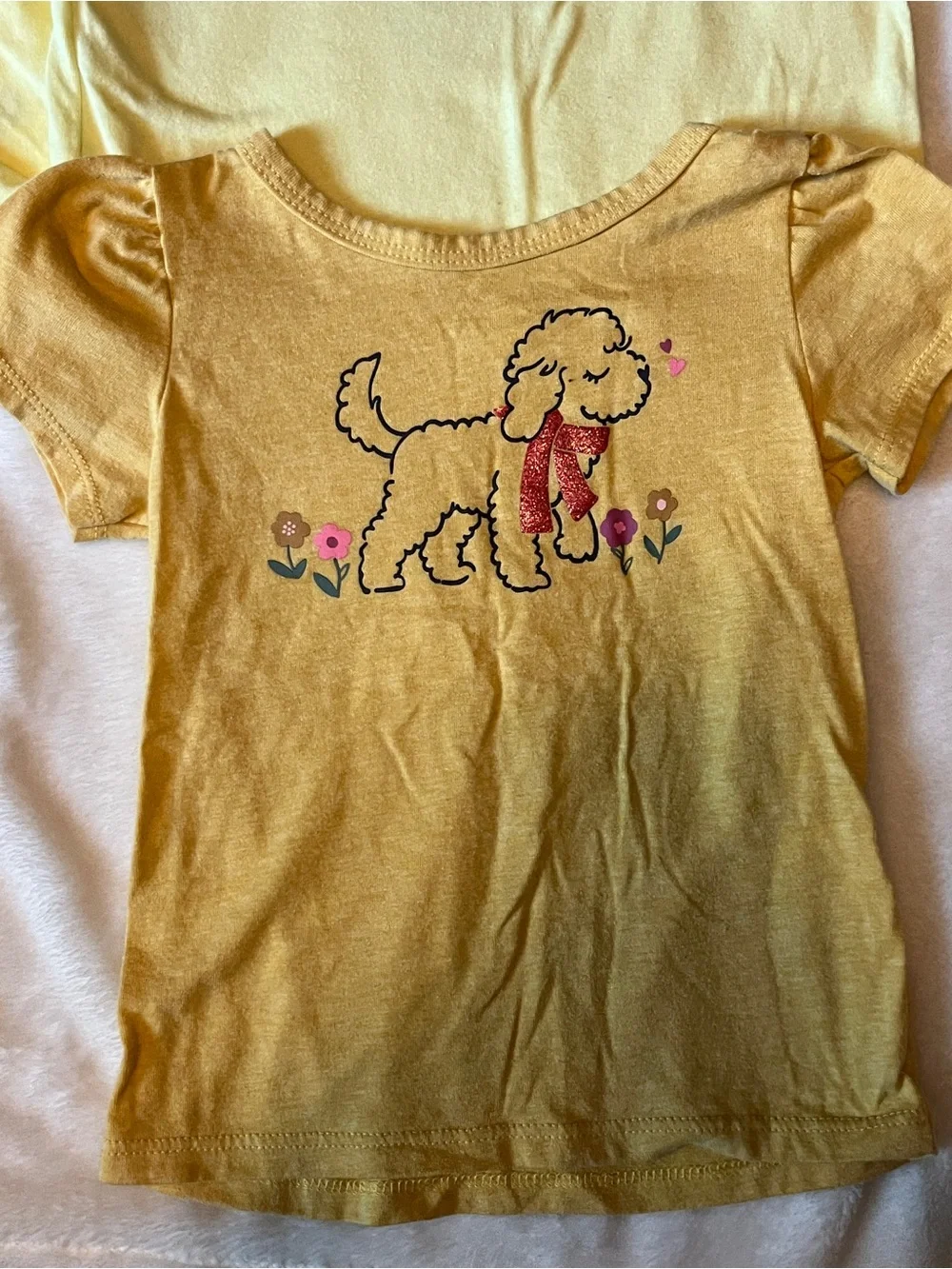 Yellow Kids Short-Sleeve Graphic Tee Set - 6 shirt bundle